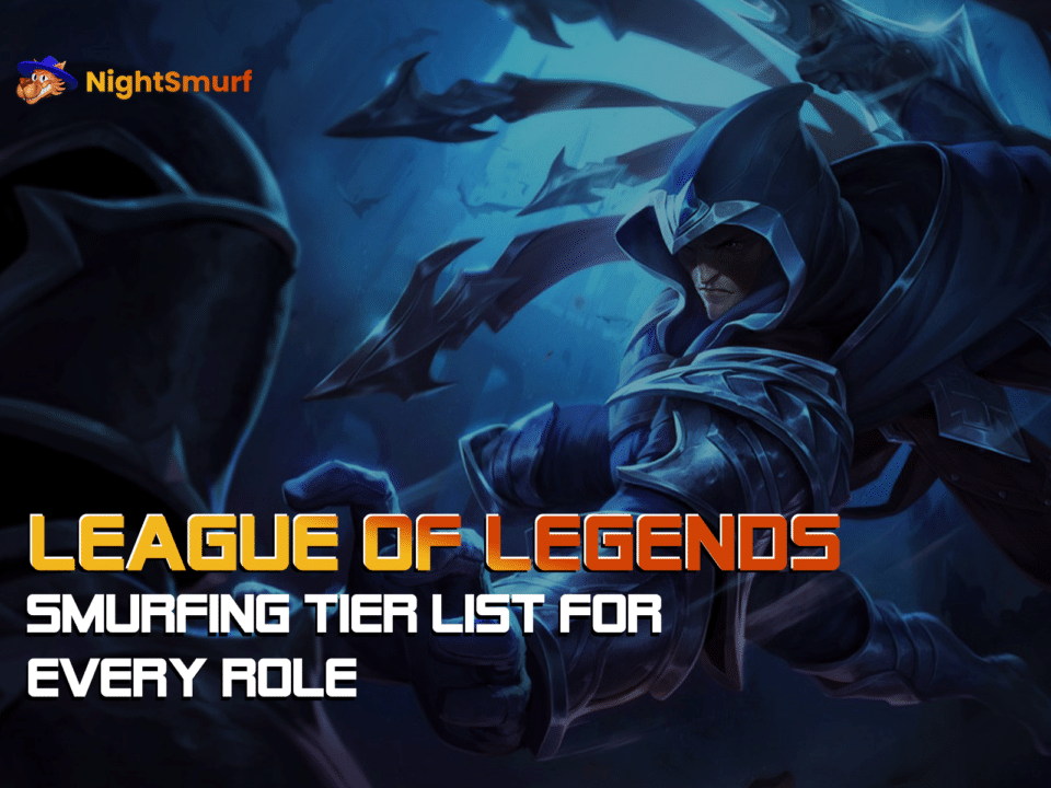 League of Legends smurfing tier list for every role